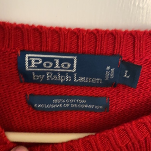 Ralph Lauren polo sweater. - Picture 2 of 2